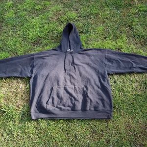 BLACK HANES SWEATSHIRT 2XL